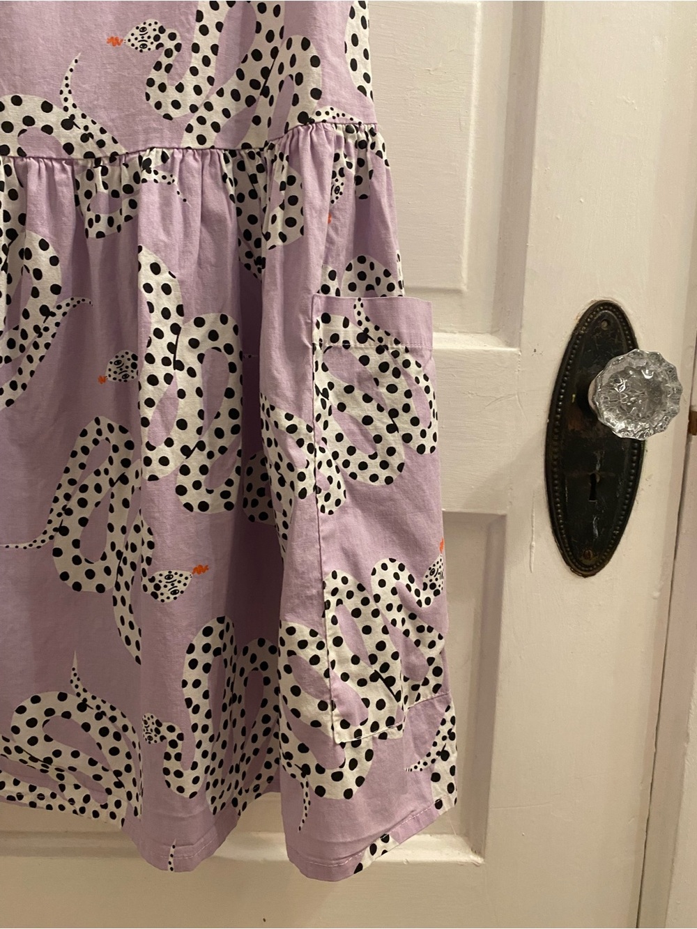 Nooworks Lilac Micotti Snake Mini Dress - Picture 4 of 5